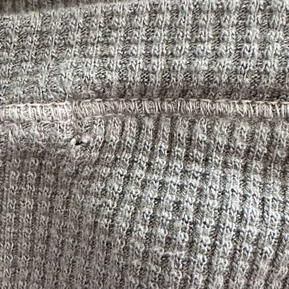 Stateside Waffle Knit Boxy Henley - Picture 7 of 8